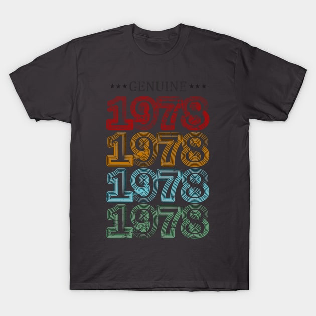 1978 T-Shirt by martinlipnik40